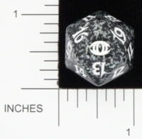 Dice : D20 OPAQUE ROUNDED SPECKLED MTG LIFE COUNTERS FUTURE SIGHT 03