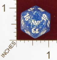 Dice : D20 OPAQUE ROUNDED SPECKLED MTG LIFE COUNTERS M11 03
