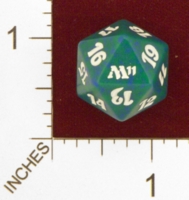 Dice : D20 OPAQUE ROUNDED SPECKLED MTG LIFE COUNTERS M11 05
