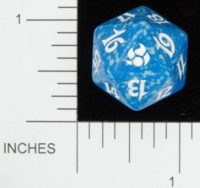 Dice : D20 OPAQUE ROUNDED SPECKLED MTG LIFE COUNTERS MORNINGTIDE 03