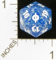 Dice : D20 OPAQUE ROUNDED SPECKLED MTG LIFE COUNTERS NEW PHYREXIA 03