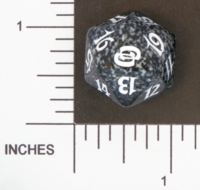 Dice : D20 OPAQUE ROUNDED SPECKLED MTG LIFE COUNTERS PLANAR CHAOS 05