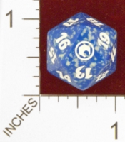 Dice : D20 OPAQUE ROUNDED SPECKLED MTG LIFE COUNTERS SCARS OF MIRRODIN 03