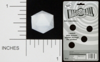 Dice : D20 OPAQUE SHARP SOLID TARA TOY MINI MAGIC 8 BALL INSIDE 01