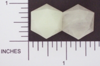 Dice : D20 TRANSLUCENT SHARP SOLID GAMESCIENCE 02 GLOW
