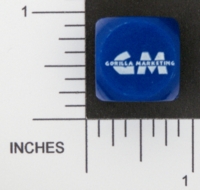 Dice : D6 OPAQUE ROUNDED SOLID GAMEPARTS 08