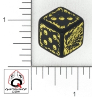 Dice : D6 OPAQUE ROUNDED SOLID Q WORKSHOP FOR RAKU GAMES DRAGONS ORDEAL 01