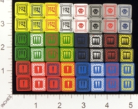 Dice : D6 OPAQUE ROUNDED SOLID Q WORKSHOP WARSEER 04