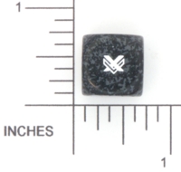 Dice : D6 2 OPAQUE ROUNDED SPECKLED CHESSEX PHAT FARM 01