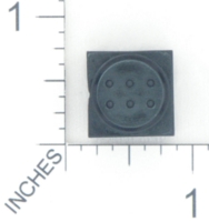 Dice : D6 OPAQUE SHARP SOLID UNKNOWN BRAILLE 01