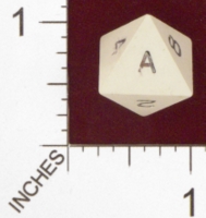 Dice : D8 OPAQUE SHARP SOLID ARMORY 01