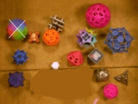 Dice : DUPS01 MIXED SHAPEWAYS