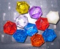 Dice : DUPS02 D20 GAMESCIENCE