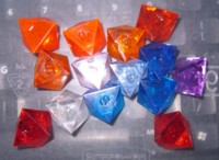 Dice : DUPS02 D8 GAMESCIENCE