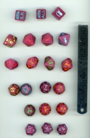 Dice : DUPS02 MIXED FIVE RINGS STAR TREK THE COLLECTIBLE DICE GAME