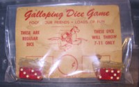 Dice : DUPS03 GALLOPING DICE