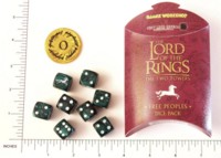 Dice : DUPS03 GAMES WORKSHOP LORD OF THE RINGS FREE PEOPLE