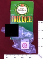 Dice : DUPS03 WHITE WILD IRISH ROSE 01