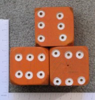 Dice : DUPS04 RARE WOOD 01