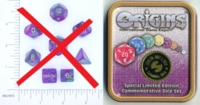 Dice : DUPS05 CRYSTAL CASTE ORIGINS 2005 31ST ANNIV