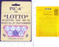 Dice : DUPS05 LOTTO PICK 6 01