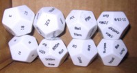 Dice : DUPS06 PHYSED IN BLACK BAG