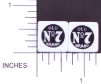 Dice : DUPS IN D6 JACK DANIELS 01