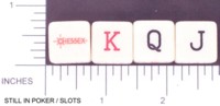 Dice : DUPS IN POKER SLOTS CHESSEX 01