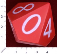 Dice : FOAM2 EAI EDUCATON JUMBO QUIETSHAPE POLYHEDRA DIE 10 SIDED 01