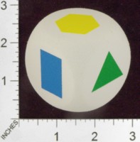 Dice : FOAM2 KOPLOW GEOMETRIC SHAPES 01