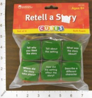 Dice : FOAM2 LEARNING RESOURCES RETELL A STORY 01