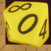 Dice : FOAM2 MINION GAMES D10 01