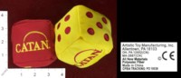 Dice : FOAM3 ARTISTIC TOY MANUFACTURING CATAN