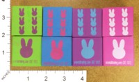 Dice : FOAM3 ORIENTAL TRADING RABBIT