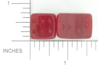 Dice : GLASS D6 ORIENTAL 01