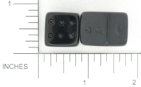 Dice : GLASS D6 ORIENTAL 02