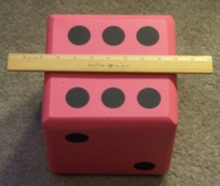 Dice : LOOSE KOPLOW 8 INCH FOAM 01