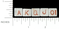 Dice : METAL ALUMINUM D6 UNKOWN POKER 01