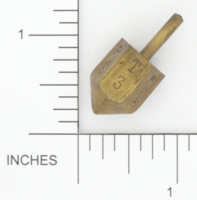 Dice : METAL BRASS D6 23