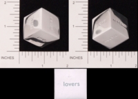 Dice : METAL CHROME D6 03 BOMBAY DUCK 20 LOVERS