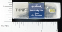 Dice : METAL CHROME D6 HALLMARK 01
