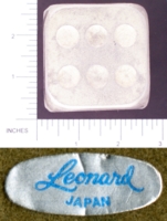 Dice : METAL SILVER D6 08 OVER POT METAL