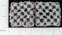 Dice : METAL STEEL COPPER D6 01 CHAINMAIL