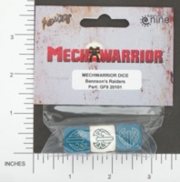Dice : MINT12 GALE FORCE NINE FOR WIZKIDS BANNISONS RAIDERS 01
