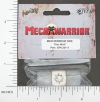 Dice : MINT12 GALE FORCE NINE FOR WIZKIDS CLAN WOLF 01
