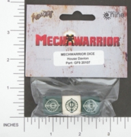 Dice : MINT12 GALE FORCE NINE FOR WIZKIDS HOUSE DAVION 01