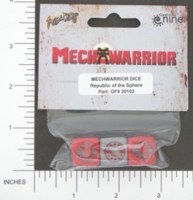 Dice : MINT12 GALE FORCE NINE FOR WIZKIDS REPUBLIC OF THE SPHERE 01