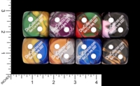 Dice : MINT13 CHESSEX DICECOLLECTOR DOT COM CUSTOM 04