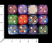 Dice : MINT13 CHESSEX DICECOLLECTOR DOT COM CUSTOM 05