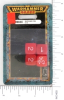 Dice : MINT14 GAMES WORKSHOP SUSTAINED FIRE DICE 01